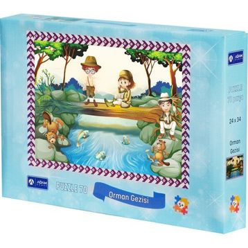 Adam Games Orman Gezisi 70 Parça Puzzle