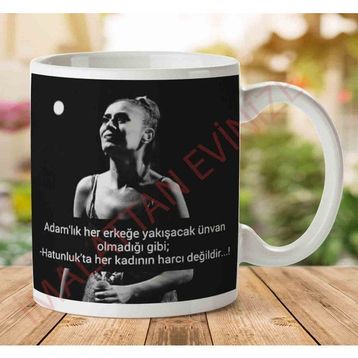Adamlık Hatunluk Baskılı Kupa