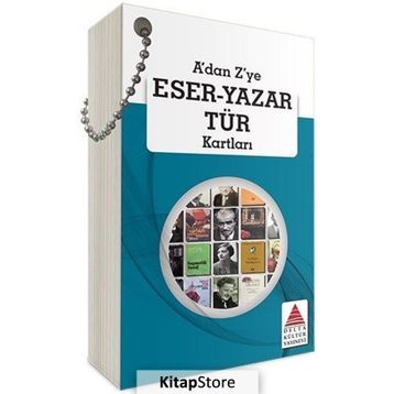 A’dan Z’ye Eser -Yazar Tür Kartları - Tufan Şahin