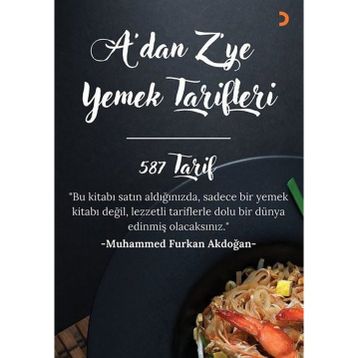 A'dan Z'ye Yemek Tarifleri - 587 Tarif - Muhammed Tuğba Akdoğan