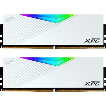 Adata AX5U6000C3016G-DCLARWH 32 GB 2x16 6000 Mhz DDR5 XPG Lancer RGB White PC Bellek