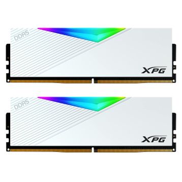 Adata AX5U6000C3016G-DCLARWH 32 GB 2x16 6000 Mhz DDR5 XPG Lancer RGB White PC Bellek