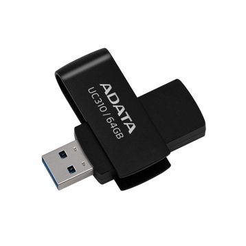 Adata UC310-64GB 64 GB USB 3.2 Gen 1 Siyah Flash Bellek