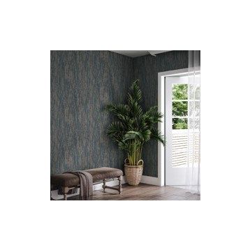 Adawall 1508-5 Vera Mavi Kahverengi 106x1560 Duvar Kağıdı
