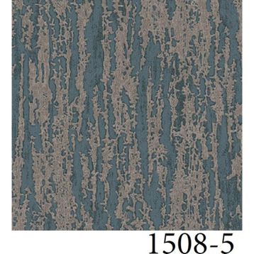 Adawall 1508-5 Vera Mavi Kahverengi 106x1560 Duvar Kağıdı