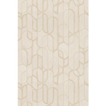 Adawall 1514-2 Vera Serisi Krem Modern Geometrik Desenli Duvar Kağıdı