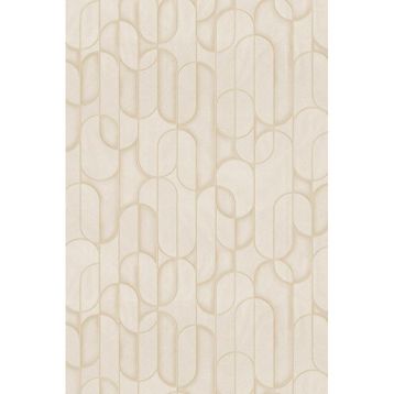 Adawall 1514-2 Vera Serisi Krem Modern Geometrik Desenli Duvar Kağıdı