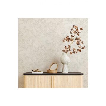 Adawall 23101-1 Roka Serisi Beyaz Modern Taş Desen Duvar Kağıdı