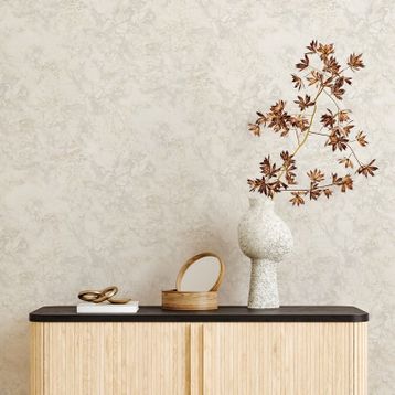 Adawall 23101-1 Roka Serisi Beyaz Modern Taş Desen Duvar Kağıdı