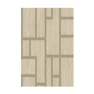 Adawall 23108-3 Roka Serisi Krem Geometrik Desen Duvar Kağıdı