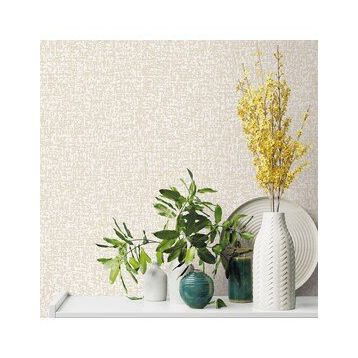 Adawall 23109-4 Roka Serisi Krem Modern Düz Desen Duvar Kağıdı