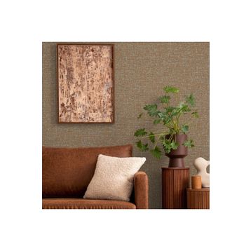Adawall 23109-5 Roka Serisi Açık Kahverengi Modern Düz Desen Duvar Kağıdı