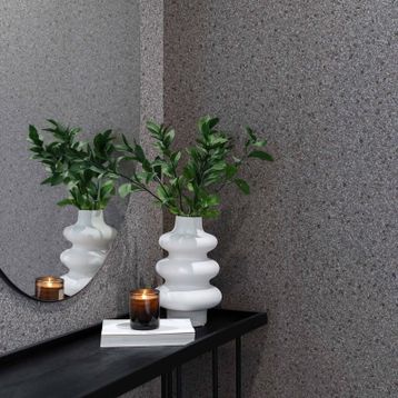 Adawall 23110-2 Roka Serisi Koyu Gri Modern Düz Desen Duvar Kağıdı