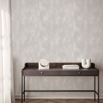 Adawall 23111-1 Roka Serisi Beyaz Modern Düz Desen Duvar Kağıdı