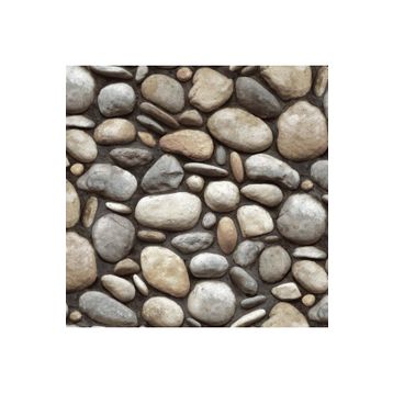 Adawall 23113-3 Roka Serisi Gri Modern Taş Desen Duvar Kağıdı