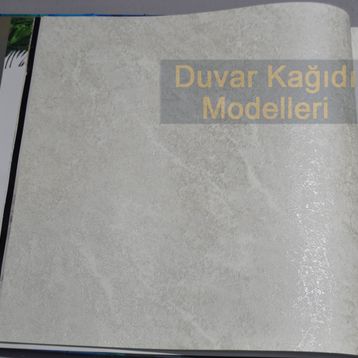 Adawall 9906-1 Tropicano Beyaz Kendinden Desenli Eskitme Duvar Kağıdı