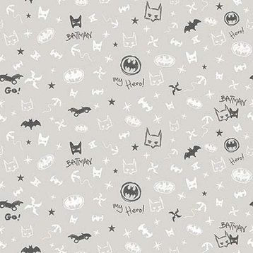 Adawall AA-8920-1 Ada Kids Batman Logolu Gece Işıklı 10.60 m² Duvar Kağıdı