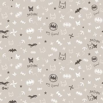 Adawall AA-8920-1 Ada Kids Batman Logolu Gece Işıklı 10.60 m² Duvar Kağıdı