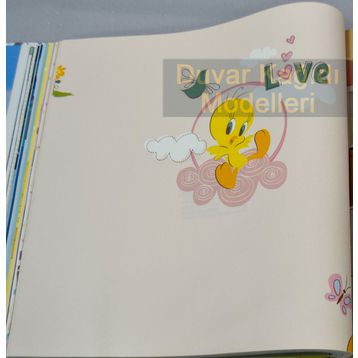 Adawall KDS8931-2 Ada Kids Tweety Model Duvar Kağıdı