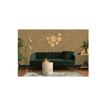 Adawall Renkli Çiçek Tasarımlı Puf