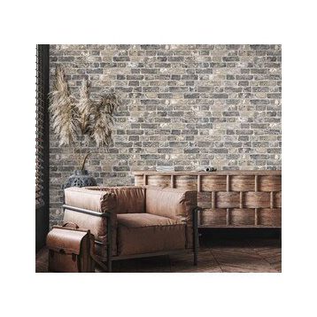 Adawall Roka 23104-3 Koyu Gri 100x110 Duvar Kağıdı