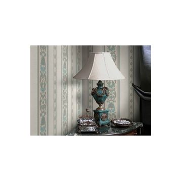 Adawall Rumi 6803-4 Klasik Çizgili Damask Desenli Duvar Kağıdı