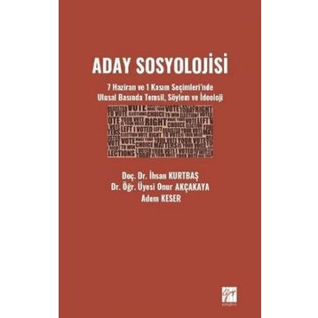 Aday Sosyolojisi - Gazi Kitabevi