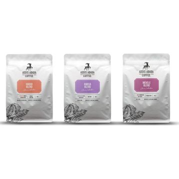 Addis Ababa Coffee 250 gr Etiyopya Kahveleri Espresso Kahve (3 adet)