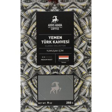 Addis Ababa Coffee 250 gr Yemen Türk Kahvesi (2 adet)