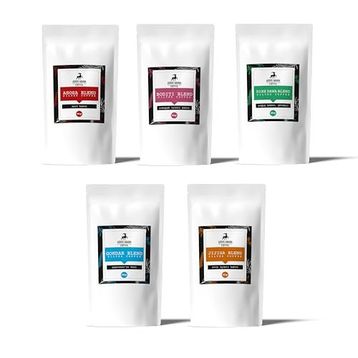Addis Ababa Coffee 5x100 gr Kavrulmuş Çekirdek Orijinal Etiyopya Kahveleri