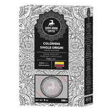 Addis Ababa Coffee Kolombiya Single Origin 250 gr Moka Pot Kahve (2 adet)
