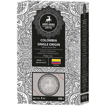 Addis Ababa Coffee Kolombiya Single Origin Kahve 250 gr Filtre Kahve (2 adet)