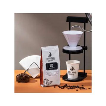 Addis Ababa Coffee Lemmu Blend 225 gr Filtre Kahve Demleme Seti