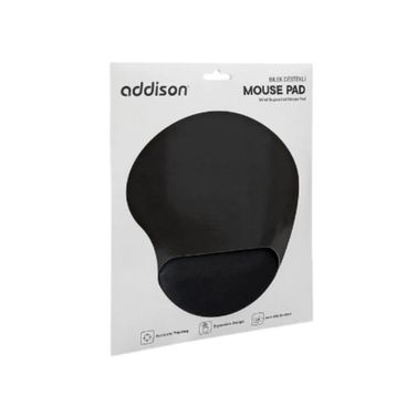 Addison 300521 Siyah Bilek Destekli Mouse Pad