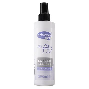 Addison 300871 250 ml Ekran Temizleyici Sprey + Microfiber Bez