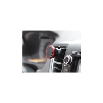 Addison ADS-118 Siyah Kırmızı Mıknatıs 360 Derece Mini Araç Telefon Tutucu
