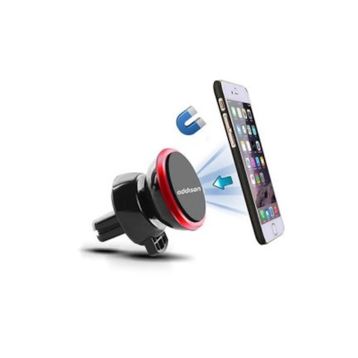 Addison ADS-118 Siyah Kırmızı Mıknatıs 360 Derece Mini Araç Telefon Tutucu