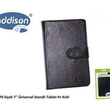 Addison IP-370 Siyah Tablet Kılıfı