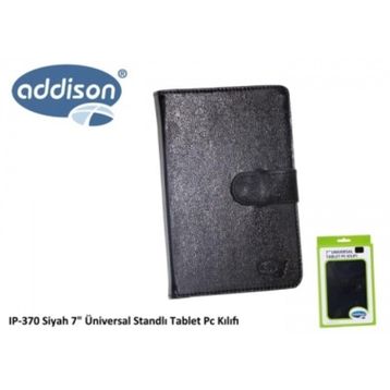 Addison IP-370 Siyah Tablet Kılıfı
