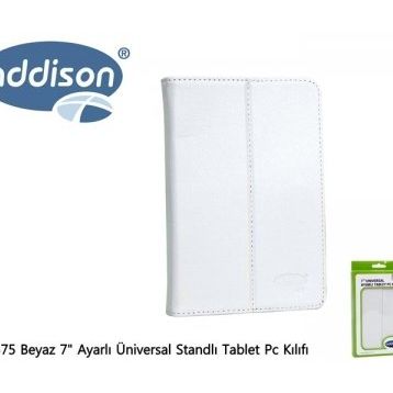Addison IP-375 Beyaz 7'' Tablet Kılıfı