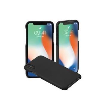 Addison IP-888 İnce İz Yapmaz Siyah Iphone X Cep Telefon Kılıfı