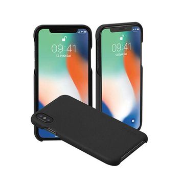 Addison IP-888 İnce İz Yapmaz Siyah Iphone X Cep Telefon Kılıfı