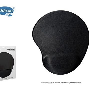 Addison Siyah Mouse Pad