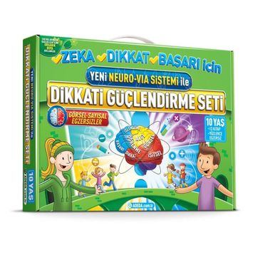 Adeda 10 Yaş Dikkati Güçlendirme Seti