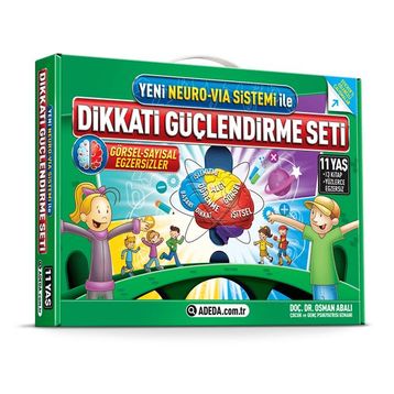 Adeda 11 Yaş Dikkati Güçlendirme Seti