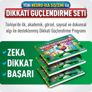 Adeda 11 Yaş Dikkati Güçlendirme Seti