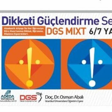 Adeda 6-7 Yaş Dgs Mixt Dikkati Güçlendirme Seti