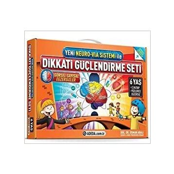 Adeda Anasınıfı 6 Yaş Neuro Via Dikkati Güçlendirme Seti