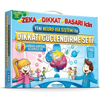 Adeda Yayıncılık Dikkati Güçlendirme Seti - 2 Yaş