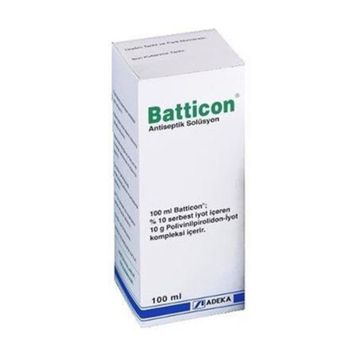 Adeka 100ml Batticon Antiseptik Solüsyon